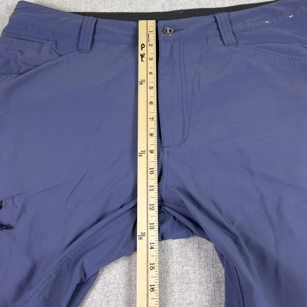 Patagonia Quandary Shorts Men Size 40 Forge Grey Gray Zip Cargo Hiking outdoors